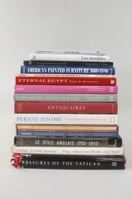 Collection of 16 Art, Antiques & Antiquities Books; Egypt, Asia, Shaker