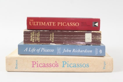Collection of 4 Pablo Picasso Art Books