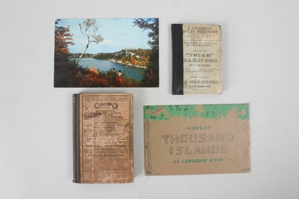 Lot of 2 19th C Columbia County Directories + Ephemera