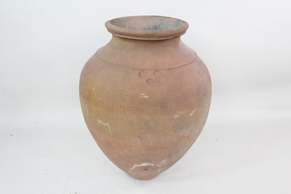Large Terra Cotta Pithari Olive Oil Jar, 2 of 2