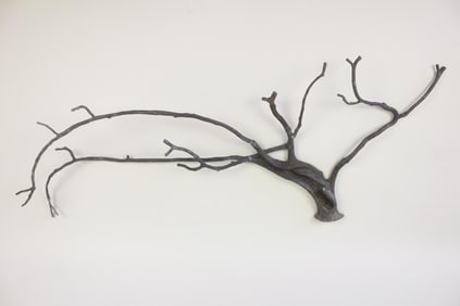 Mid Century Modern Sculptural Metal Wall Tree Branch