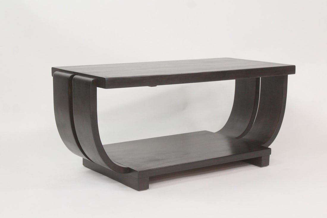 Art Deco Streamline Wood Coffee Table (1 of 8)