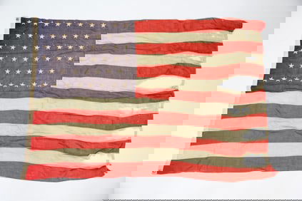 46 Star United States Flag, American Flag
