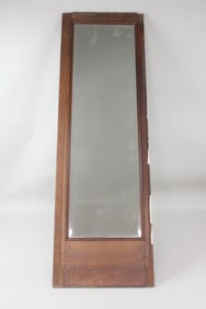 Large 8-ft Wood Full-Length Mirror, 1 of 2