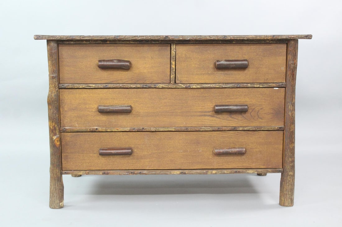 Old Hickory 4 Drawer Oak Dresser, Adirondack Twig (1 of 11)