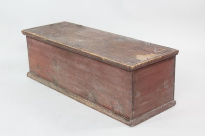 Primitive Wooden Blanket Chest