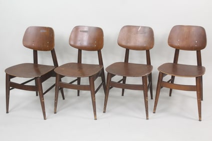 Set of 4 Bentwood Thonet Chairs