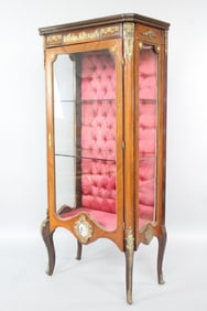 Antique French Empire Display Cabinet Vitrine