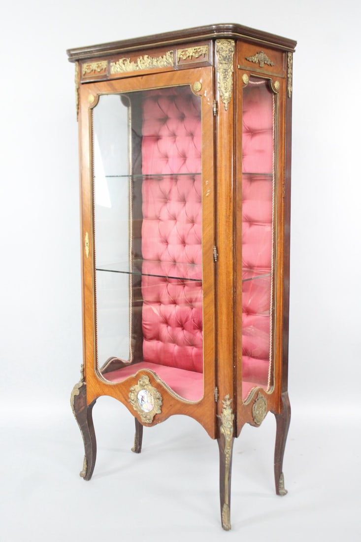Antique French Empire Display Cabinet Vitrine (1 of 20)