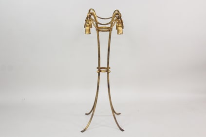 Italian Gilt Metal Plant Stand