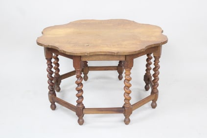 Barley Twist Wooden Side Table