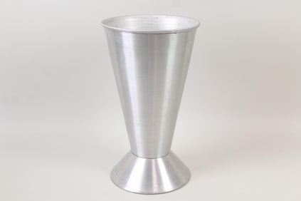 Machine Spun Aluminum Umbrella Stand
