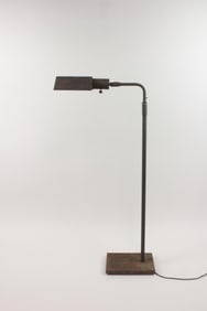 Blackened Brass Floor Lamp, Visual Comfort