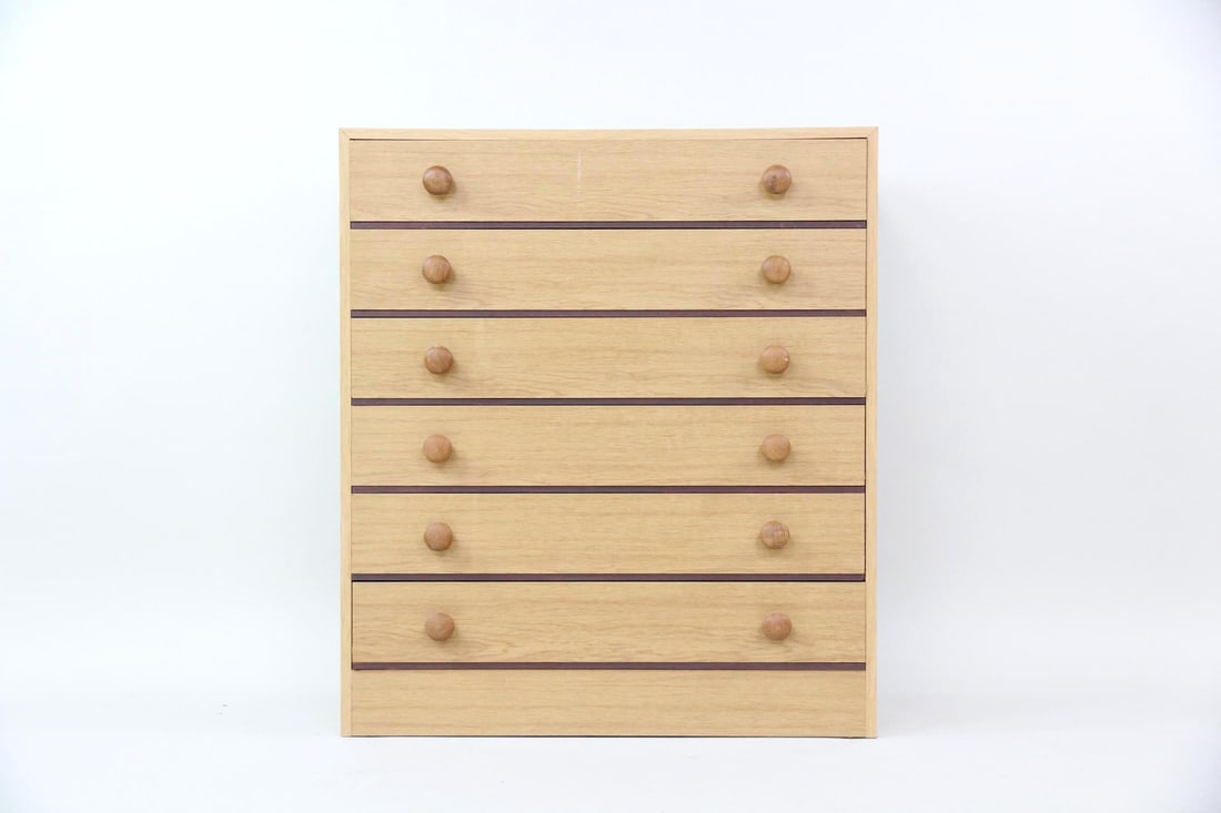Mid-century Modern Style 6-Drawer Dresser (1 of 6)