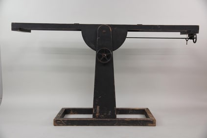 Industrial Norman Willets Navy Copying Camera Stand Table