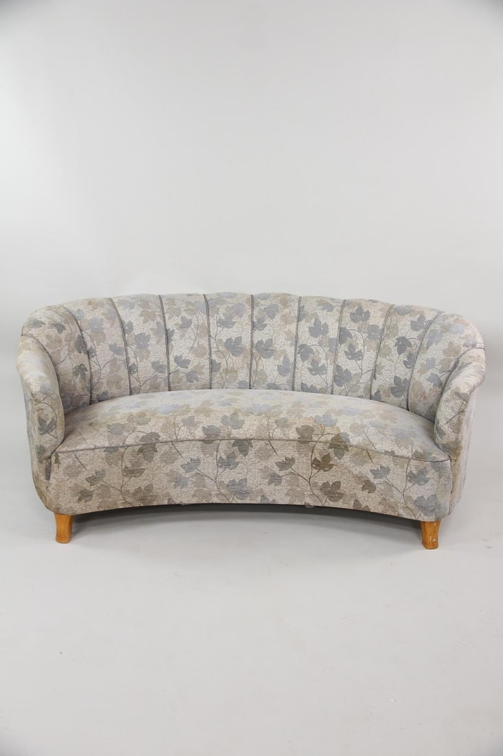 Danish Modern Banana Sofa (1 of 12)