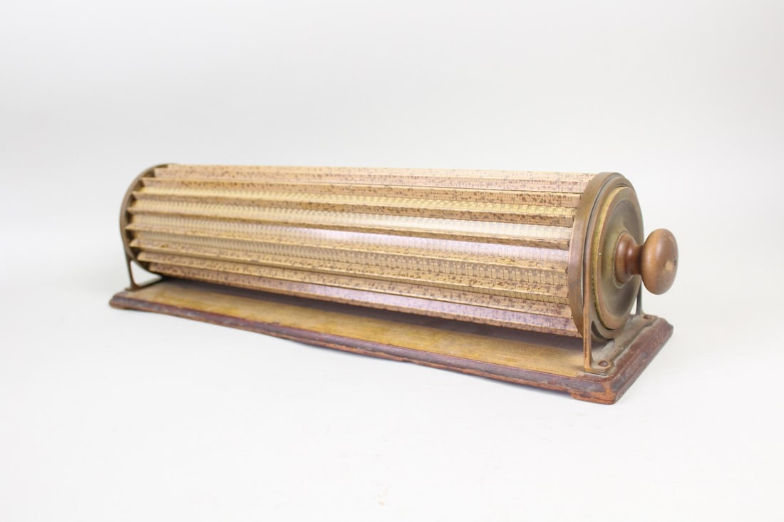Antique Thacher's Calculating Instrument Slide Rule, Keuffel & Esser (1 of 11)