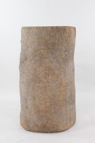 Large Primitive Carved Wood Sculpture