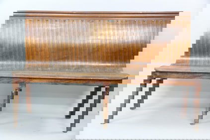 Art Nouveau French Bentwood Bistro Cafe Bench