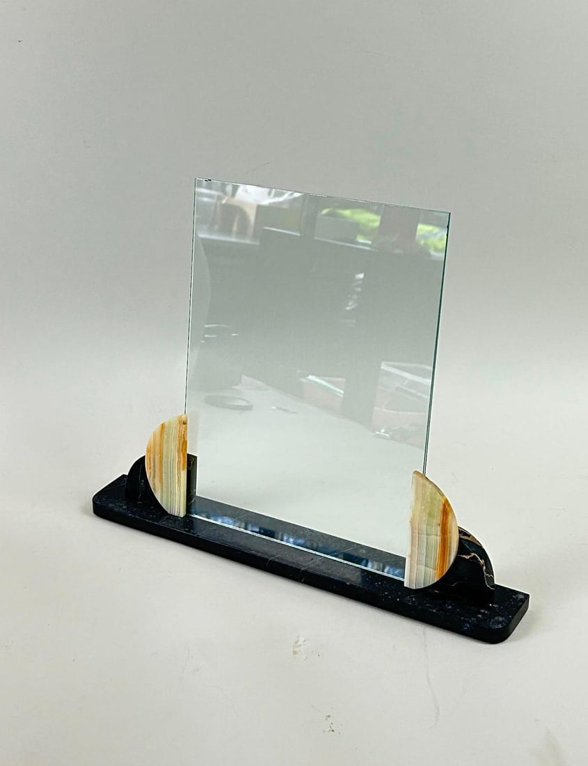 Art Deco Marble & Onyx Picture Frame (1 of 11)