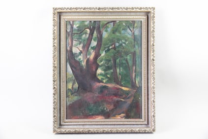 Lily Furedi Impressionist Painting, Dark Forest