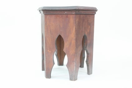 Minimalist Antique Moorish Side Table