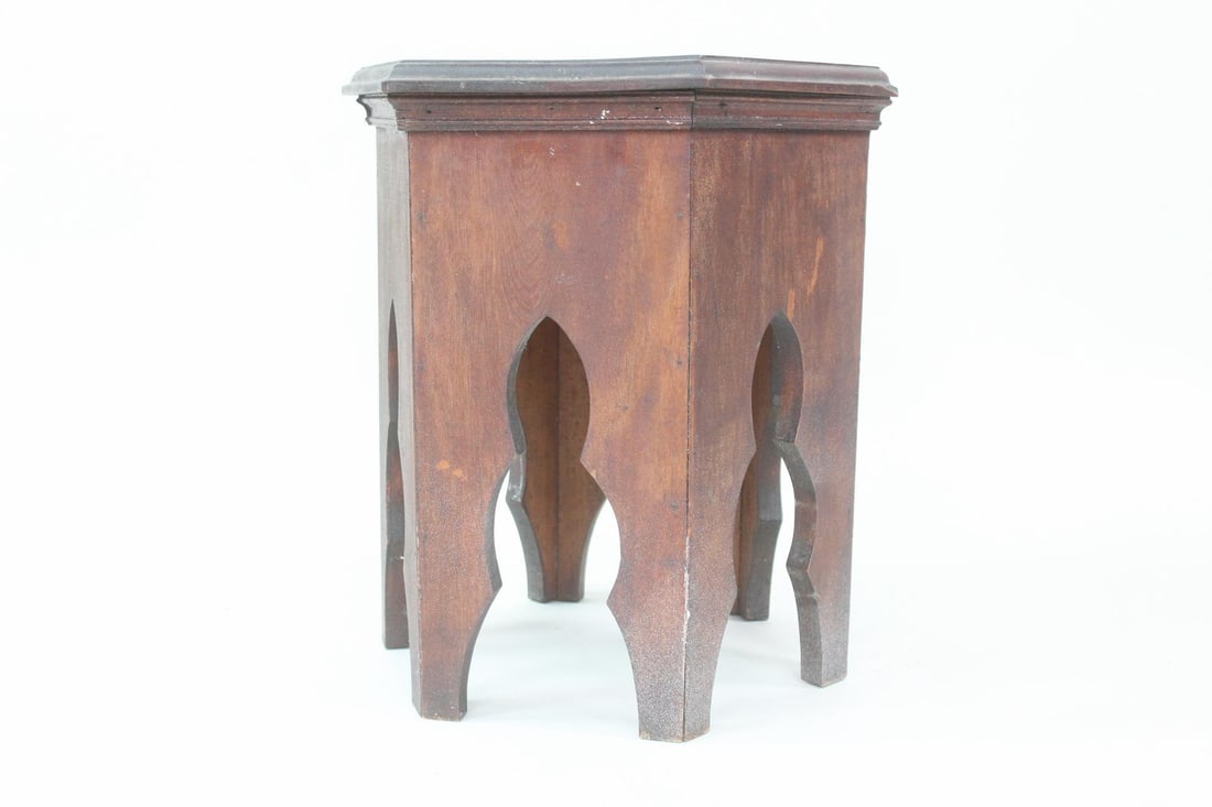 Minimalist Antique Moorish Side Table (1 of 11)