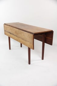 Primitive Wooden Drop Leaf Table