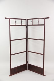 Japanese Folding Wood Kimono Rack