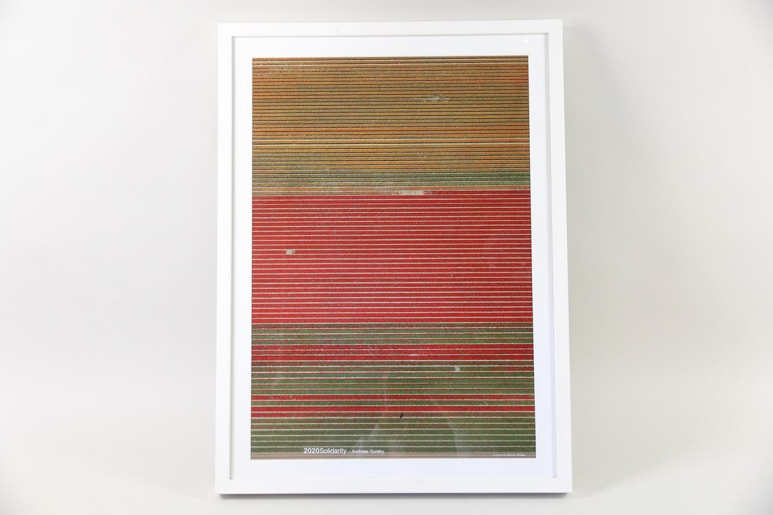 Andreas Gursky Art Print, Untitled XVIII for "2020Solidarity": Andreas Gursky Contemporary Lithograph Poster, Untitled XVIII for "2020 Solidarity." This is a poster of the artwork Untitled XVIII by Andreas Gursky (German, b. 1955). It was created for the "2020Sol