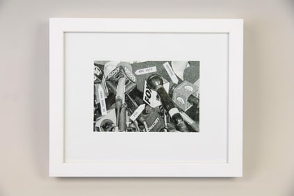 Photo Collage, "Media Blitz" by Greg Colson, 2005