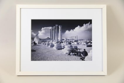 Peter Aaron B&W Photograph, Palmyra Syria Ancient Ruins