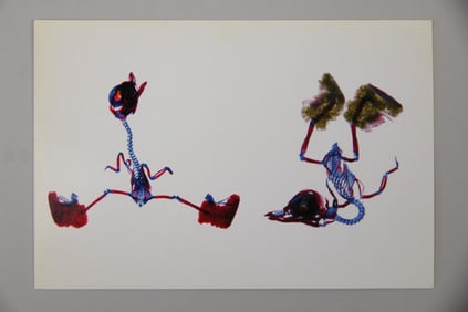 Nuno Pontes Abstract Print, Postcards from the Edge, 2006