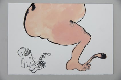 Barbara Weissberger Drawing, Postcards from the Edge, 2003