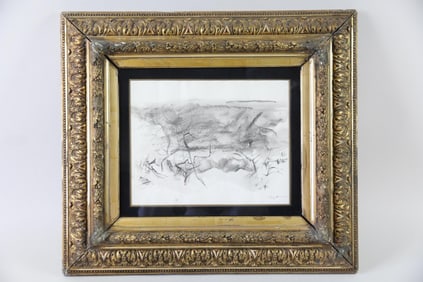 Abstract Gestural Drawing by Lily Harmon