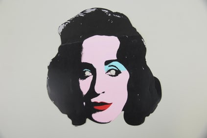 Deborah Kass Mask, Blue Deb, Andy Warhol Museum