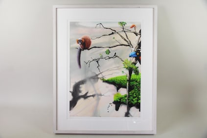 Alexis Rockman Lemur C Print "Raft" 2019