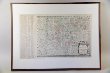 Lawrence Fahey Map of Greenwich Village, 1960, Signed