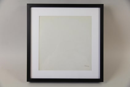The Beatles "The White Album" with Serial Number, Framed