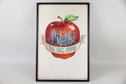 The Big Apple New York City Poster, April 1976