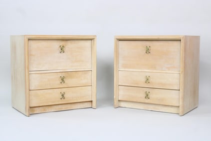 Pair of Nightstands by Paul Frankl for Johnston Furniture Co.