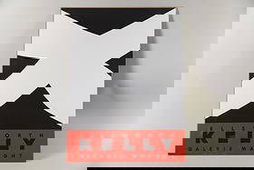 Ellsworth Kelly "Noir et Rouge" Exhibition Poster, Galerie Maeght: Ellsworth Kelly (American, 1923-2015) "Noir et Rouge" (Black and Red) Lithograph Exhibition Poster for Galerie Maeght. Lithograph was published in 1958 by the Galerie Maeght for the exhibition of Ells