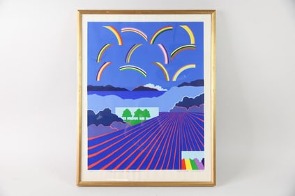 Bent Karl Jacobsen Lithograph "The View to the Rainbows" 1977