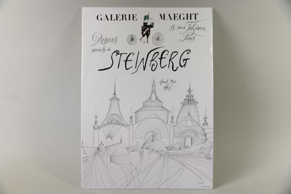 Saul Steinberg Exhibition Poster, 1953, Galerie Maeght