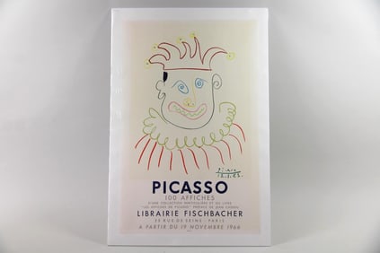 Picasso "100 Affiches" Paris Gallery Exhibition Poster 1966