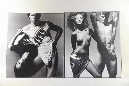 Pair of Victor Skreneski Chicago International Film Festival Posters, Iman