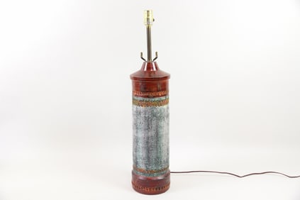 Bitossi Ceramic Table Lamp, Style of Aldo Londi