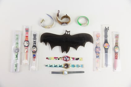 Collection of 13 Swatch Watches