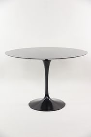 Saarinen for Knoll 42" Marble Top Tulip Dining Table
