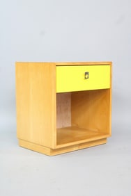 Jack Cartwright for Founders Blonde & Yellow End Table, Nightstand